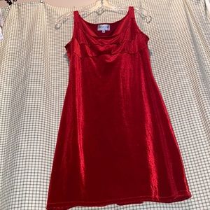 Vintage 80/90’s Jay Jacobs Red Velvet Dress
